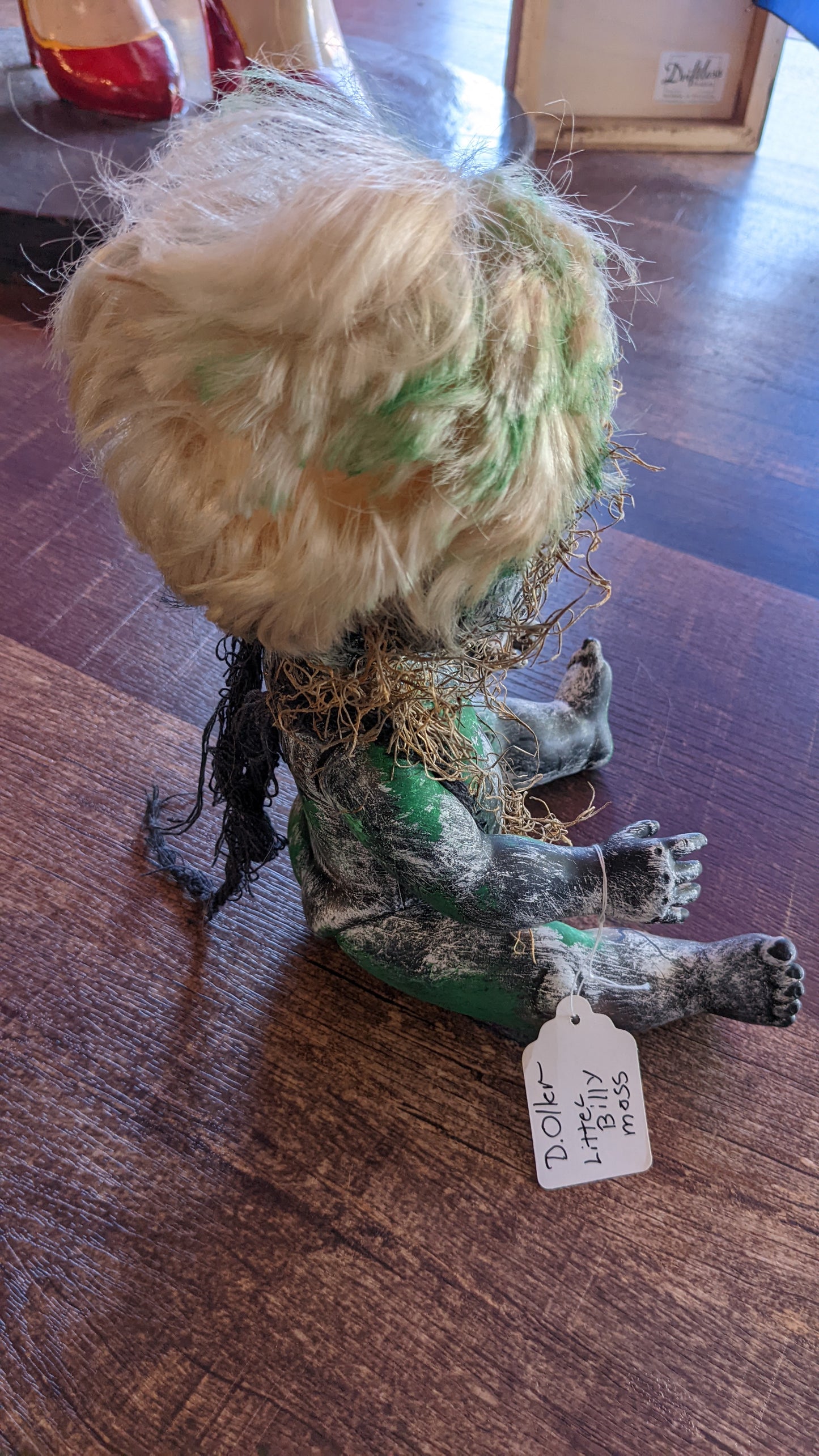 Oller's Oddities "Moss Boy" Spooky Baby Doll