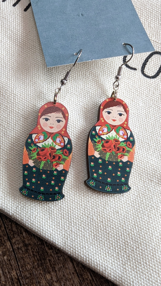 Nesting Dolls Earrings 🪆🪆