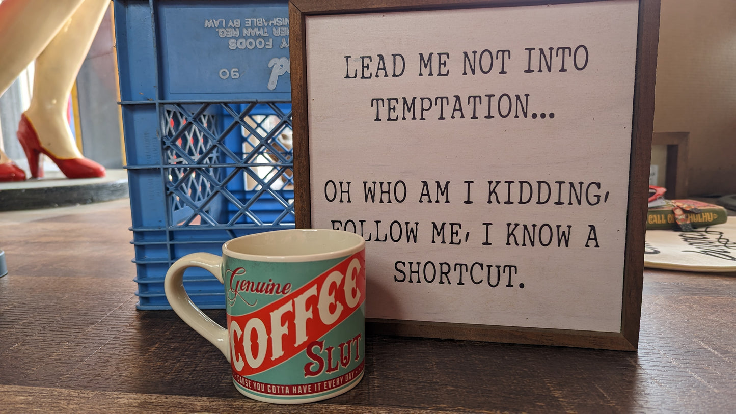 Coffee Slut Ceramic Mug - Hidden Gems Novelty