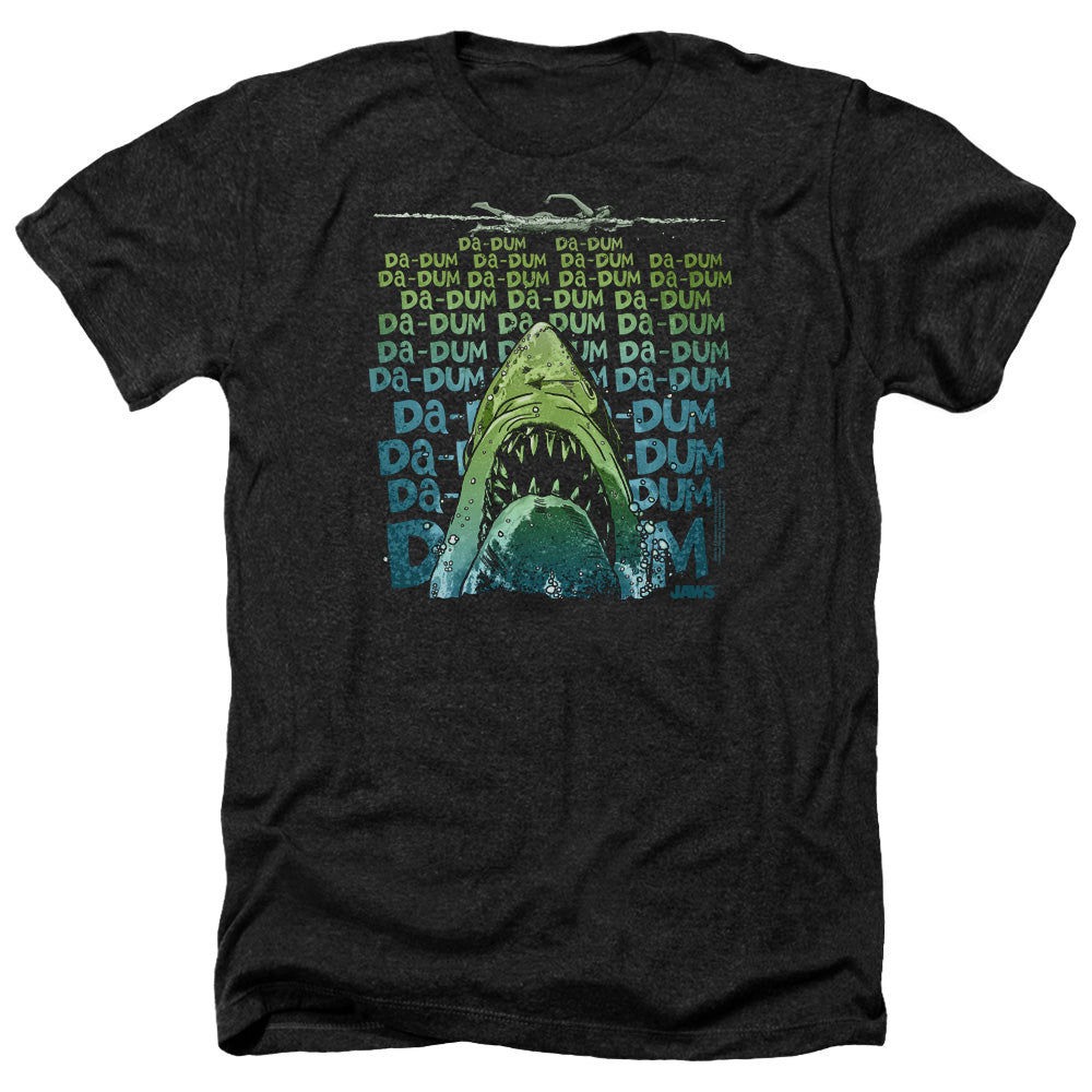 Jaws Da Dum Regular Fit Black Short Sleeve Shirt