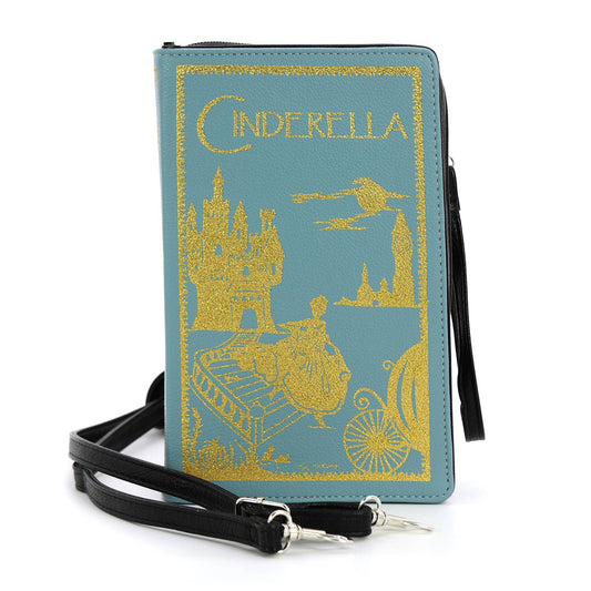Cinderella Book Clutch Bag in Vinyl
