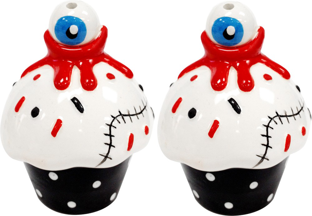 Salt & Pepper Shaker - Sourpuss - Bloody Cupcake