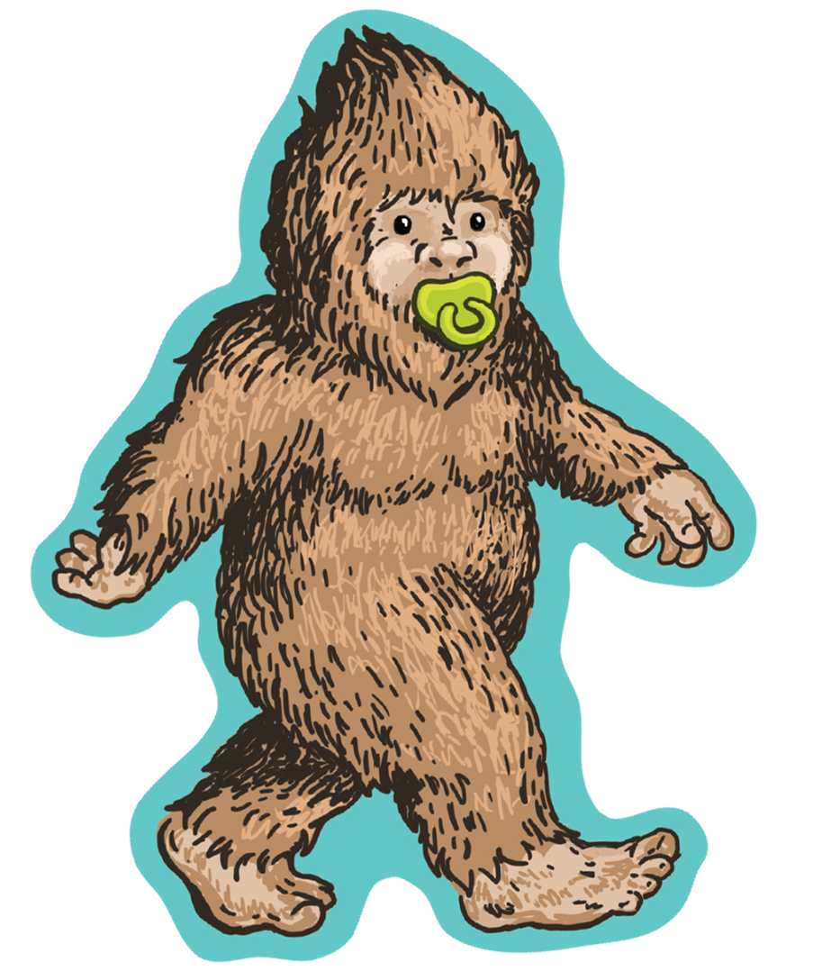 Sticker - Baby Big Foot