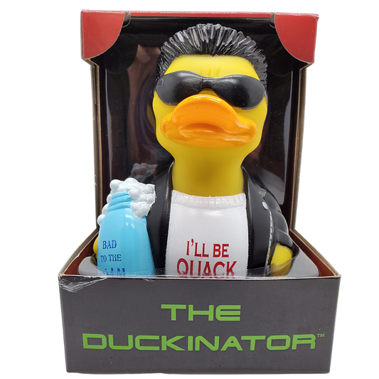 Duckinator Terminator Parody Rubber Duck - Hidden Gems Novelty