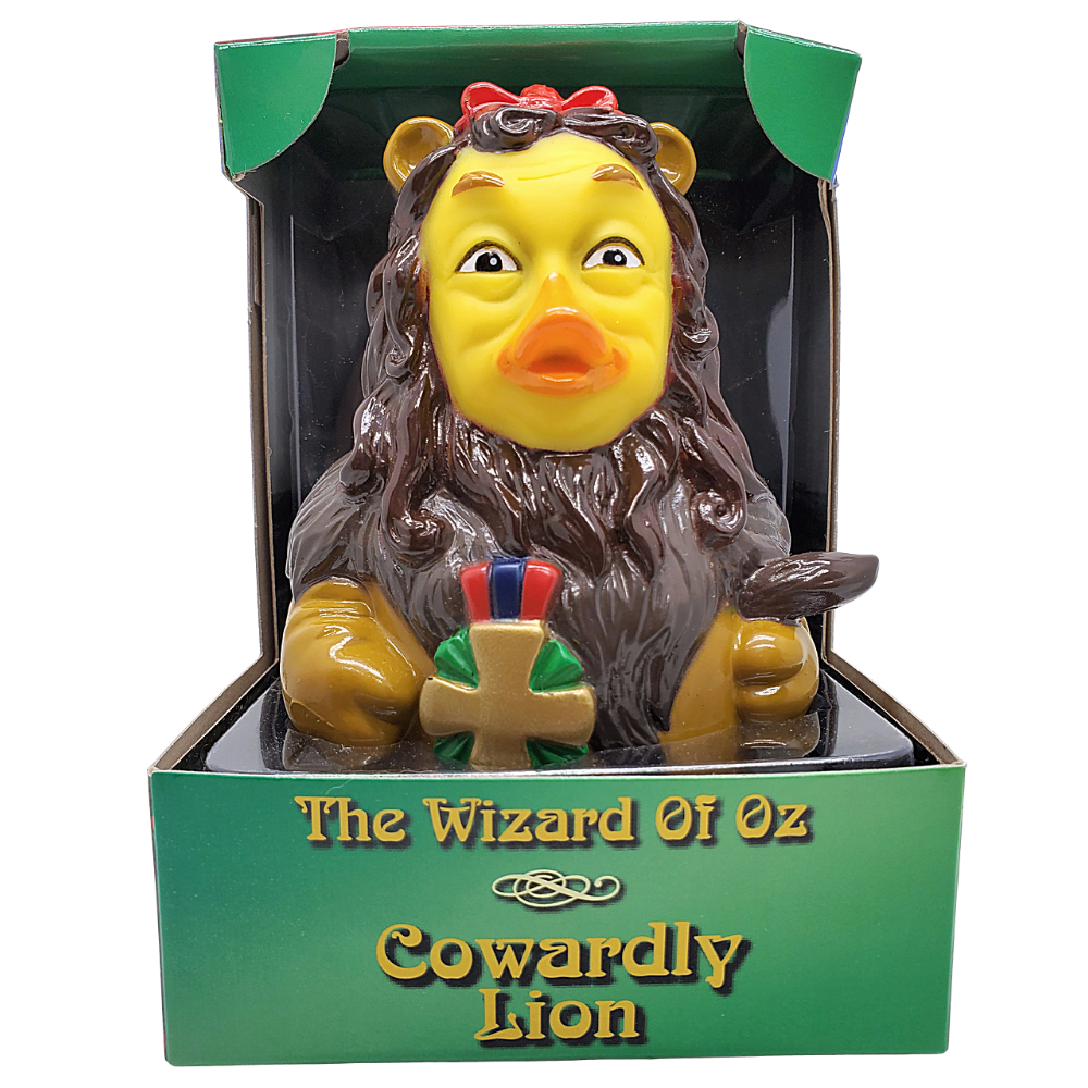 Cowardly Lion Wizard of Oz Rubber Duck – Hidden Gems Novelty