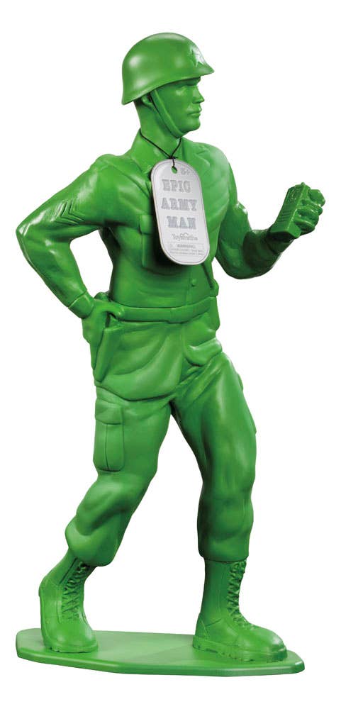 Epic Army Man "Radio Man" 14.5" Toy Figure, Large Toy Soldiers 🪖📏