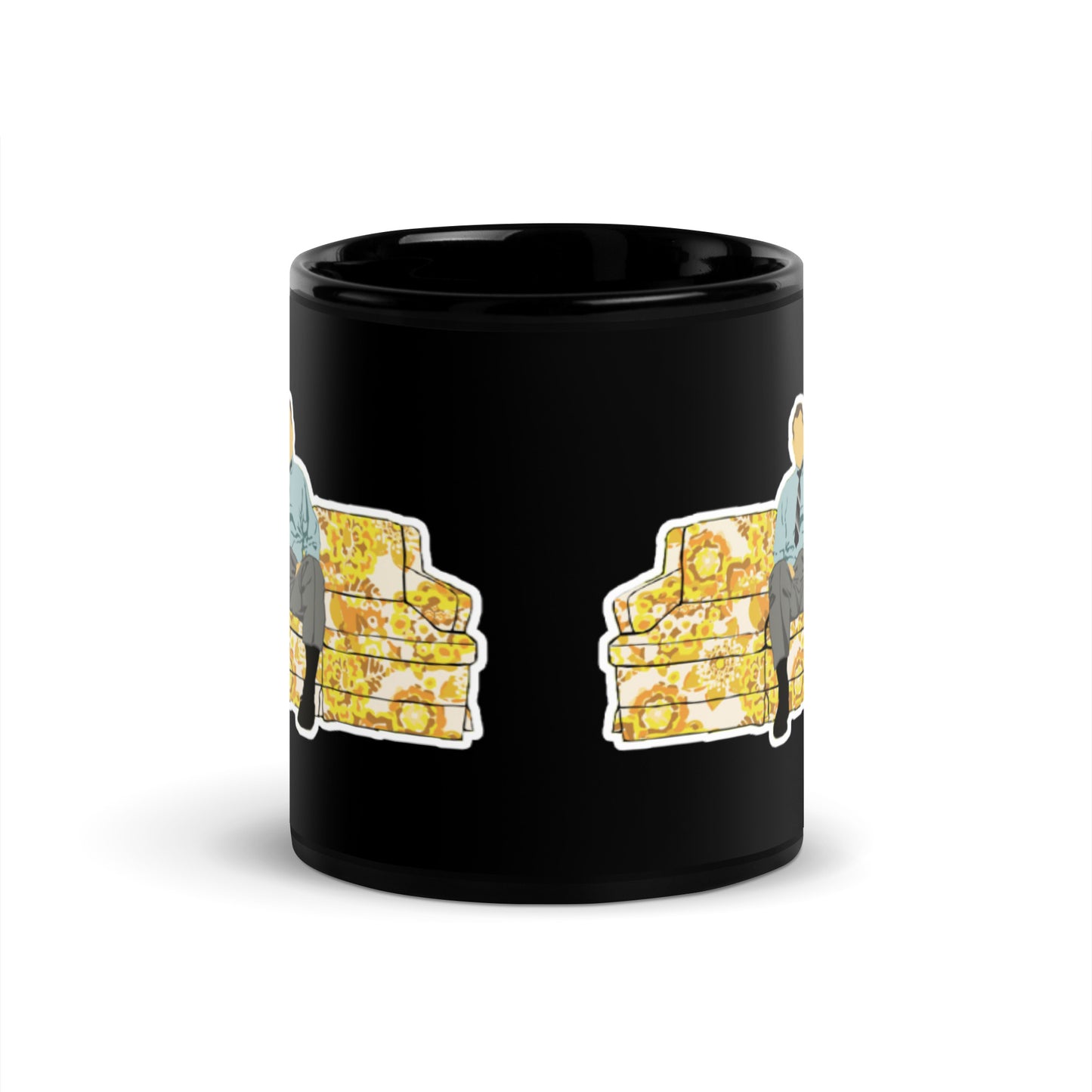 Al Bundy Married with Children Black Glossy Mug