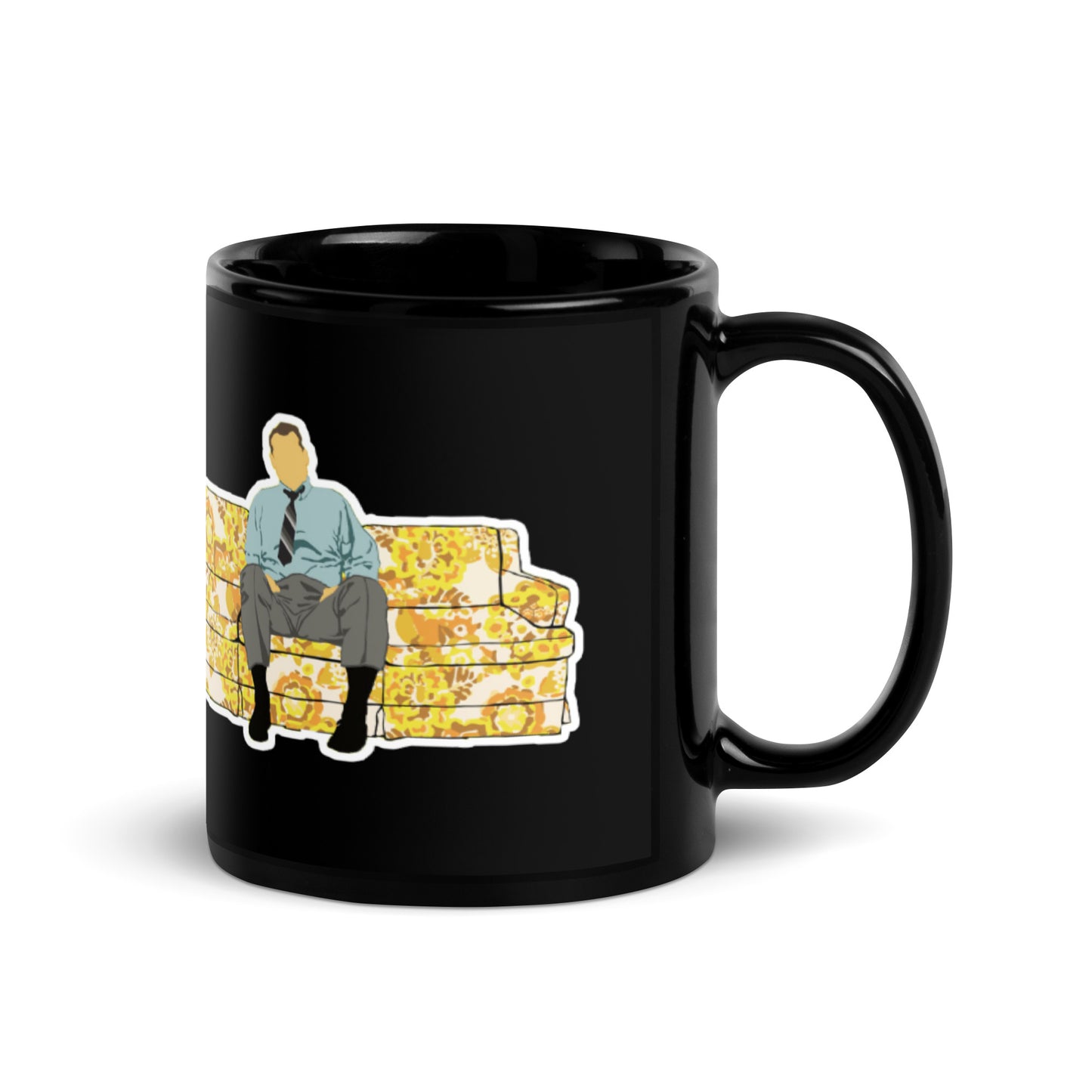 Al Bundy Married with Children Black Glossy Mug