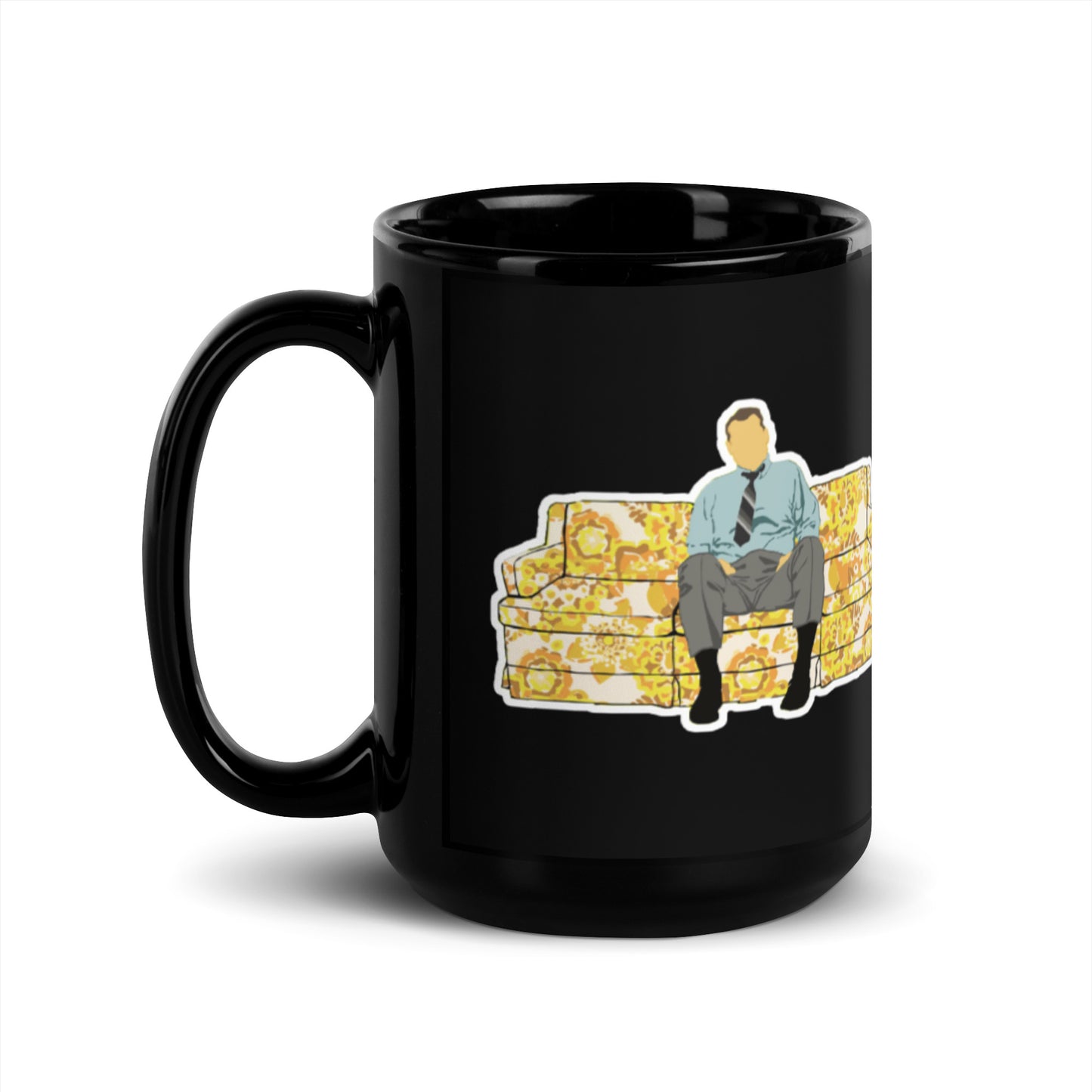 Al Bundy Married with Children Black Glossy Mug