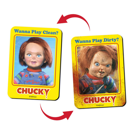 Chucky Dishwasher Clean & Dirty Double Sided Magnet