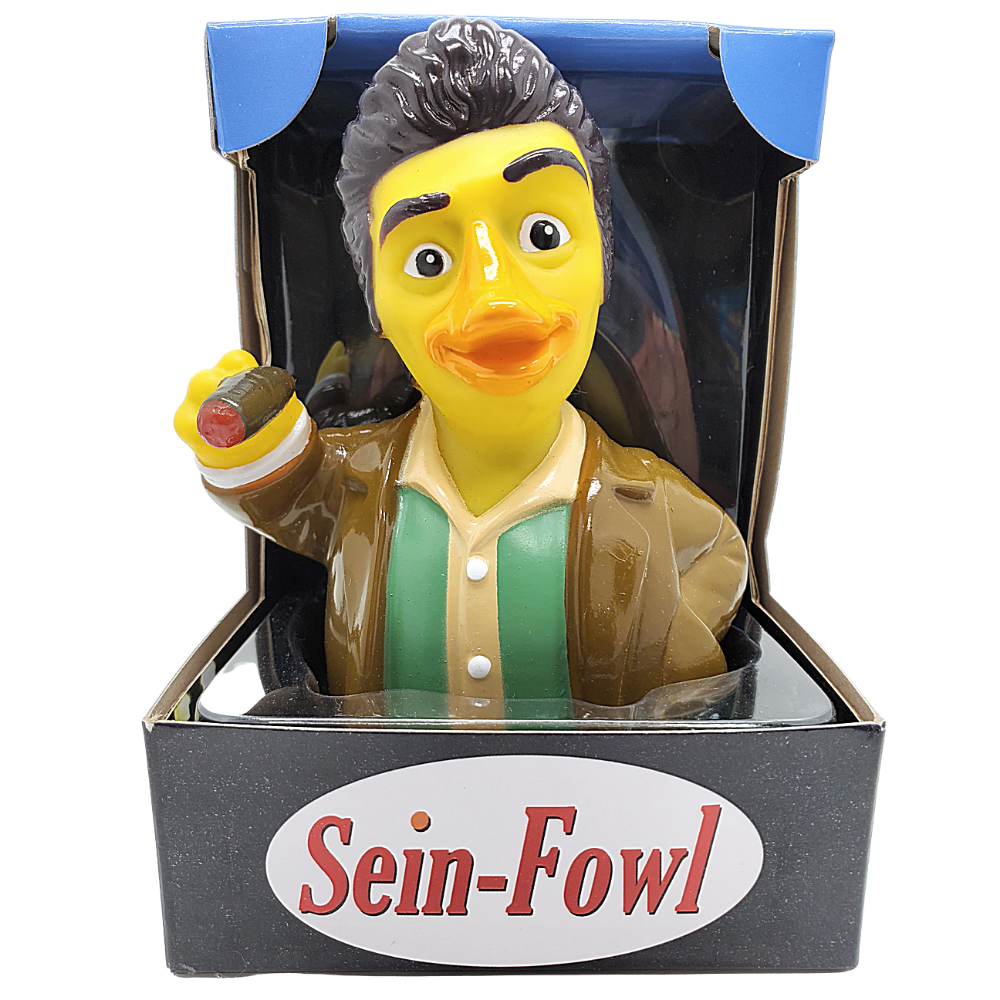 Sein-Fowl Kramer Rubber Duck - Hidden Gems Novelty
