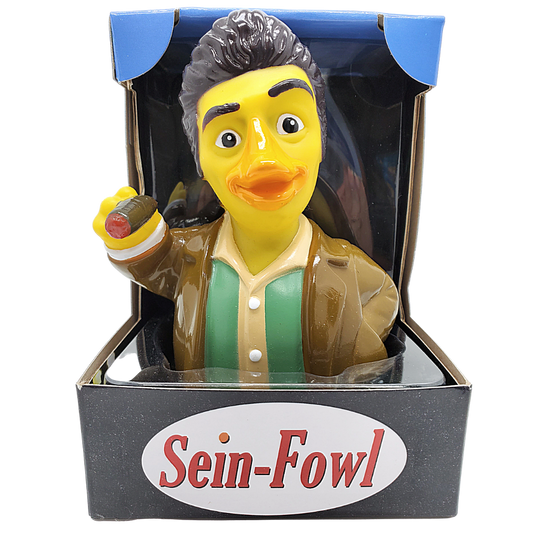 Sein-Fowl Kramer Rubber Duck - Hidden Gems Novelty