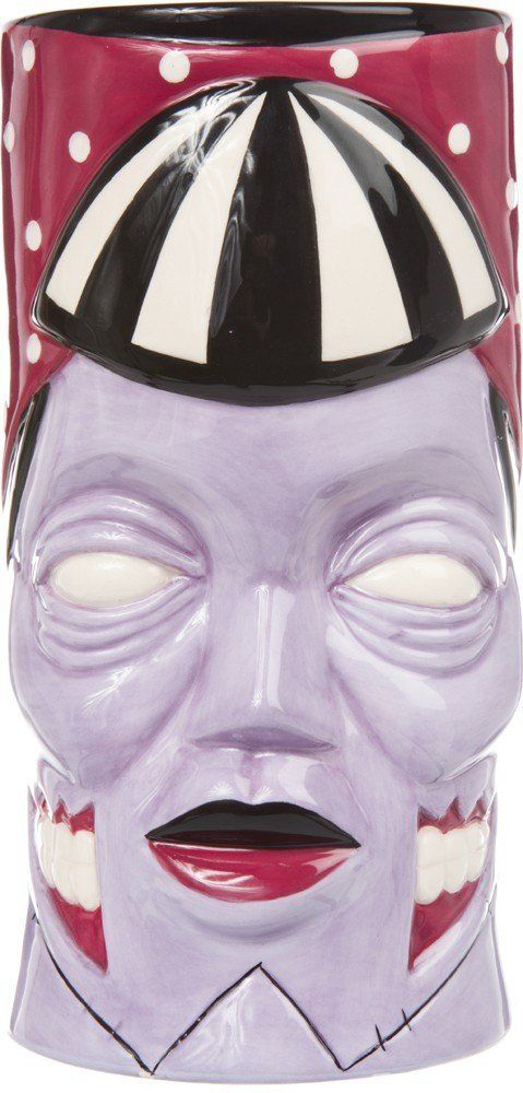 Tiki Mug - Sourpuss - “Aloha Zombie” Ceramic Tiki Pint Glass