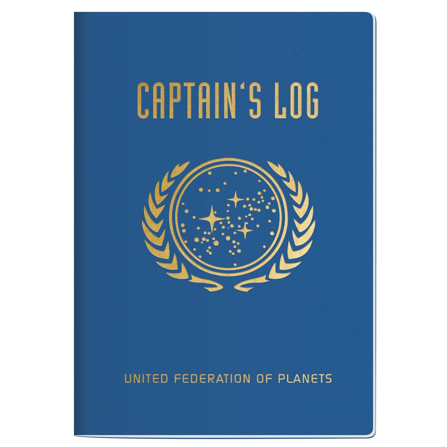Full-Size Captain's Log Star Trek Notebook