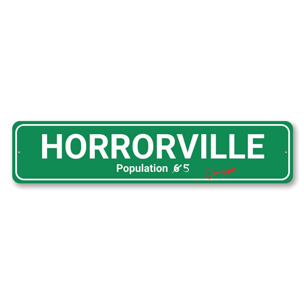 Horrorville Sign - Hidden Gems Novelty