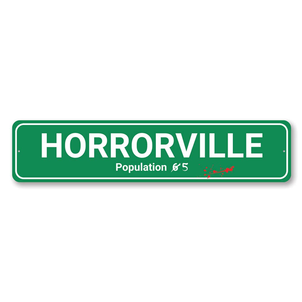 Horrorville Sign - Hidden Gems Novelty