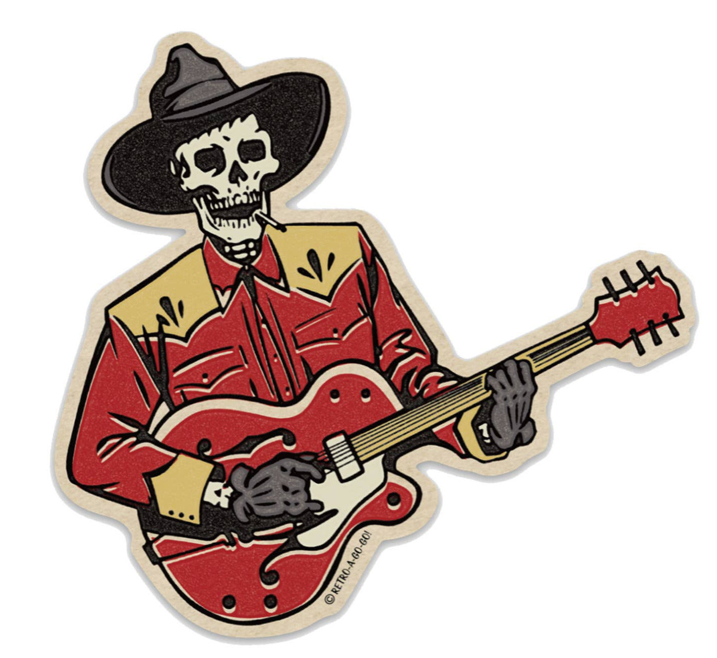 Dead Rocker Vinyl Sticker