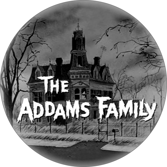 Addams Family Manor 1.25 inch Pin-on Button