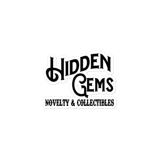 Hidden Gems Novelty Sticker