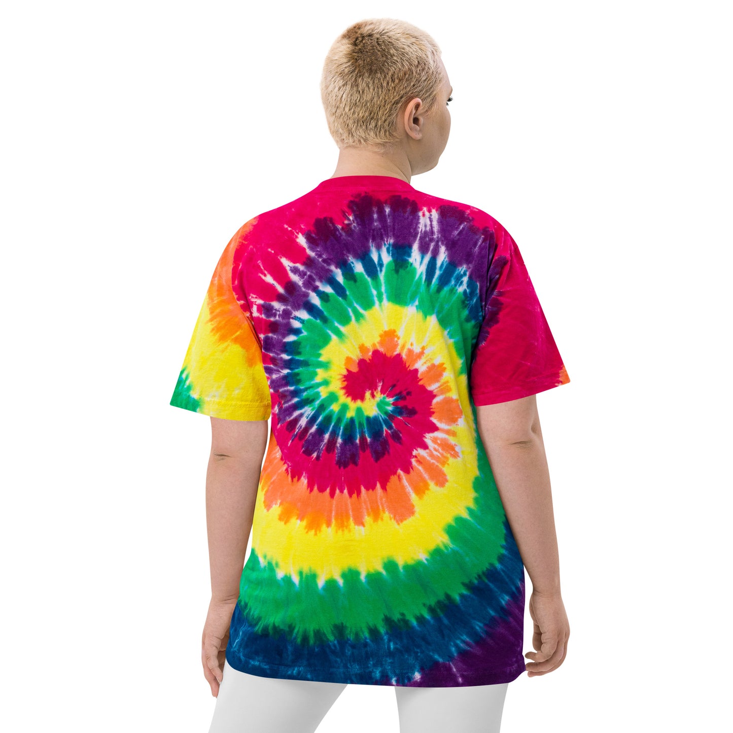 Hidden Gems Novelty & Collectibles Oversized tie-dye Adult Shirt