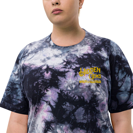 Hidden Gems Novelty & Collectibles Oversized tie-dye Adult Shirt