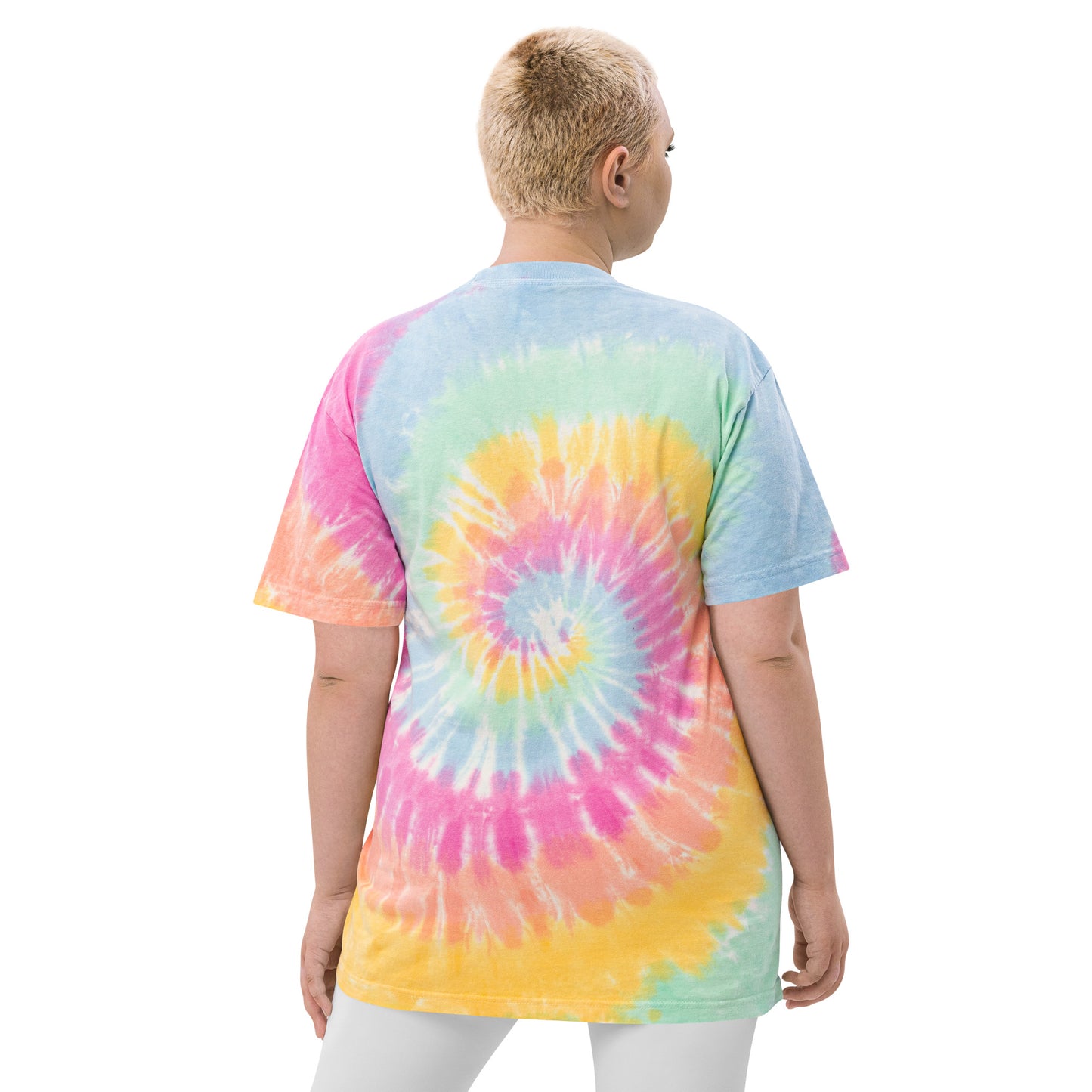 Hidden Gems Novelty & Collectibles Oversized tie-dye Adult Shirt