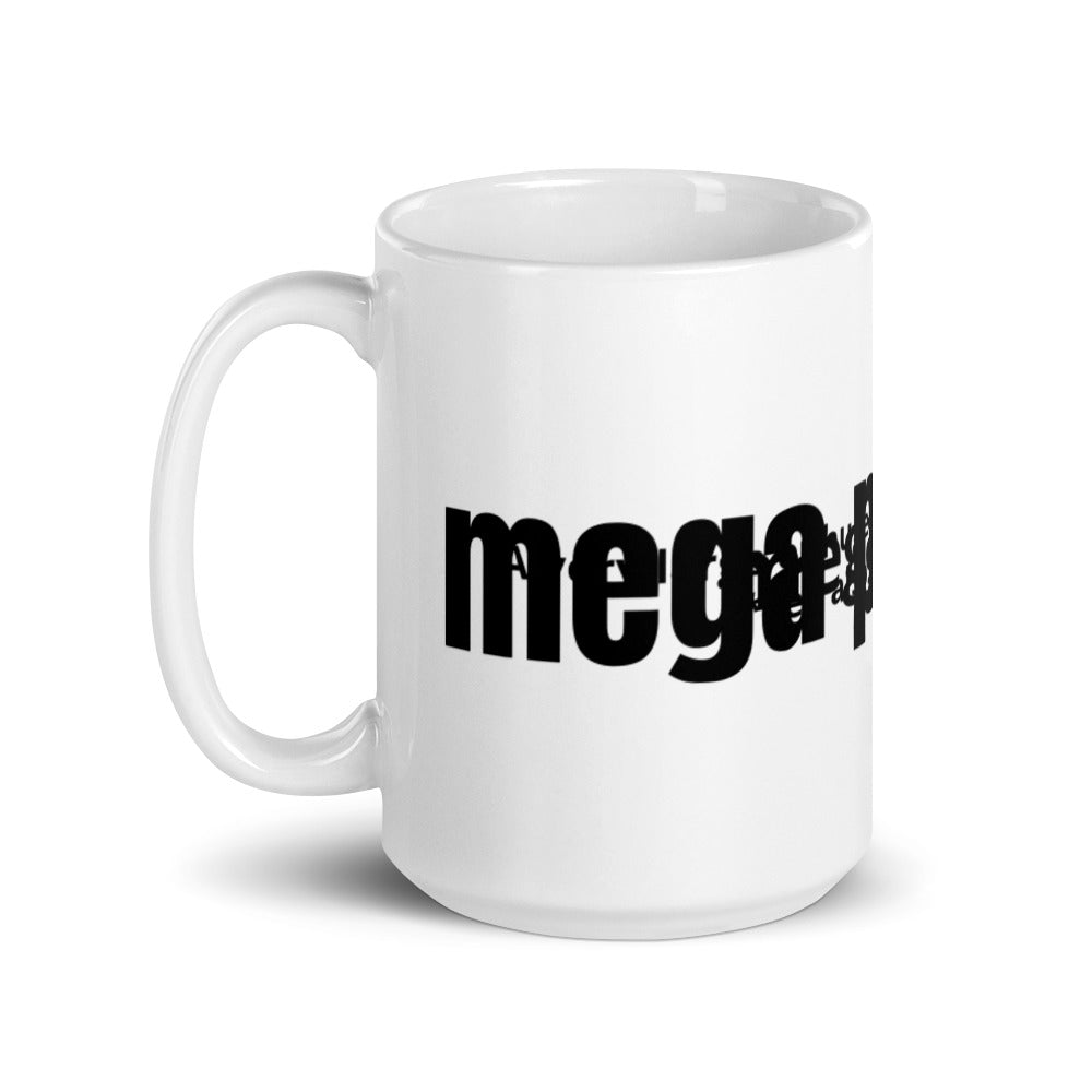 Johnny Depp Mega Pint White 11 oz coffee mug - Hidden Gems Novelty