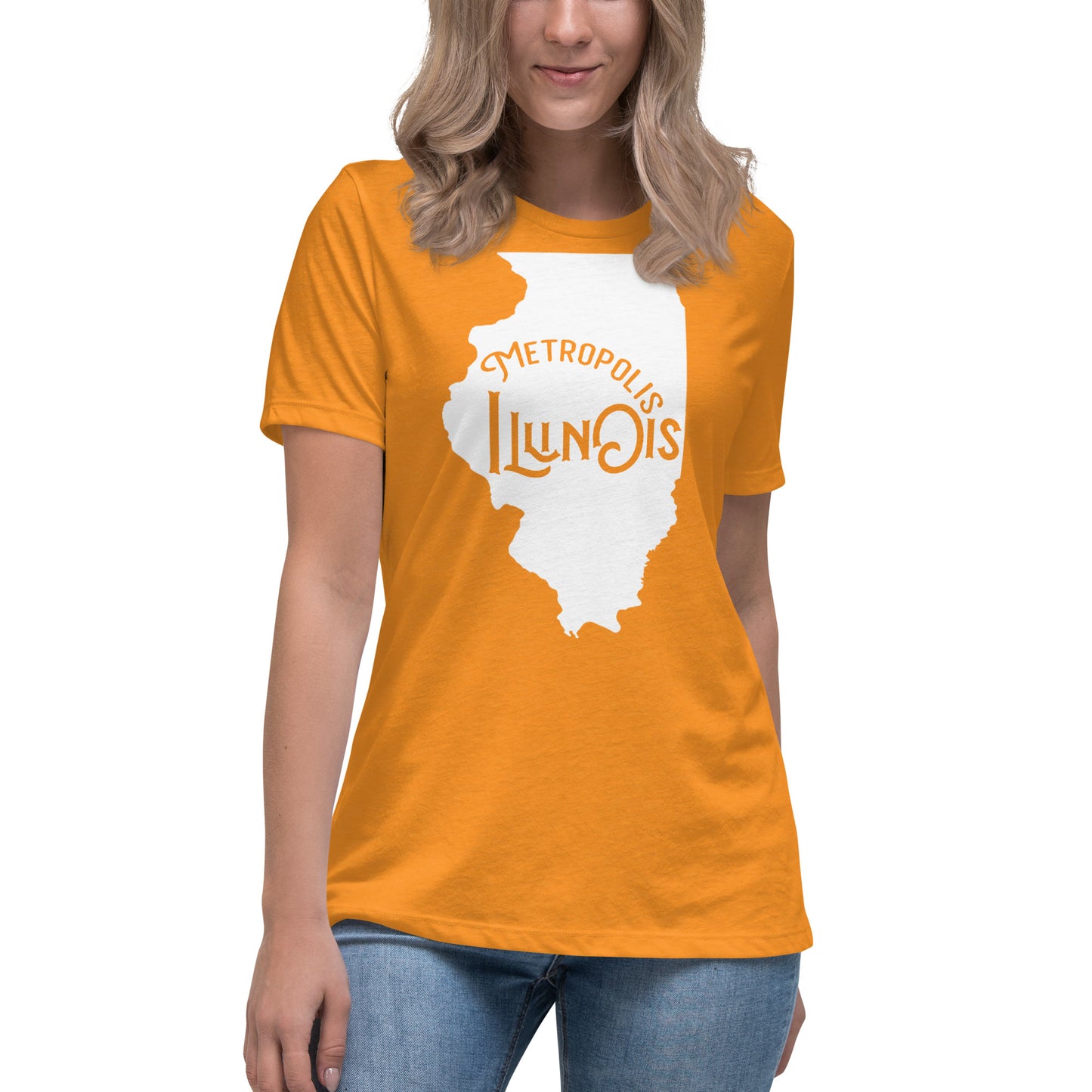 Metropolis Illinois Women's Relaxed Fit Shirt