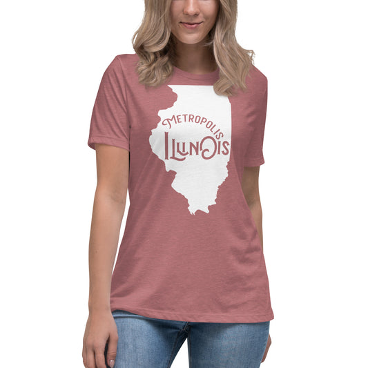 Metropolis Illinois Women's Relaxed Fit Shirt