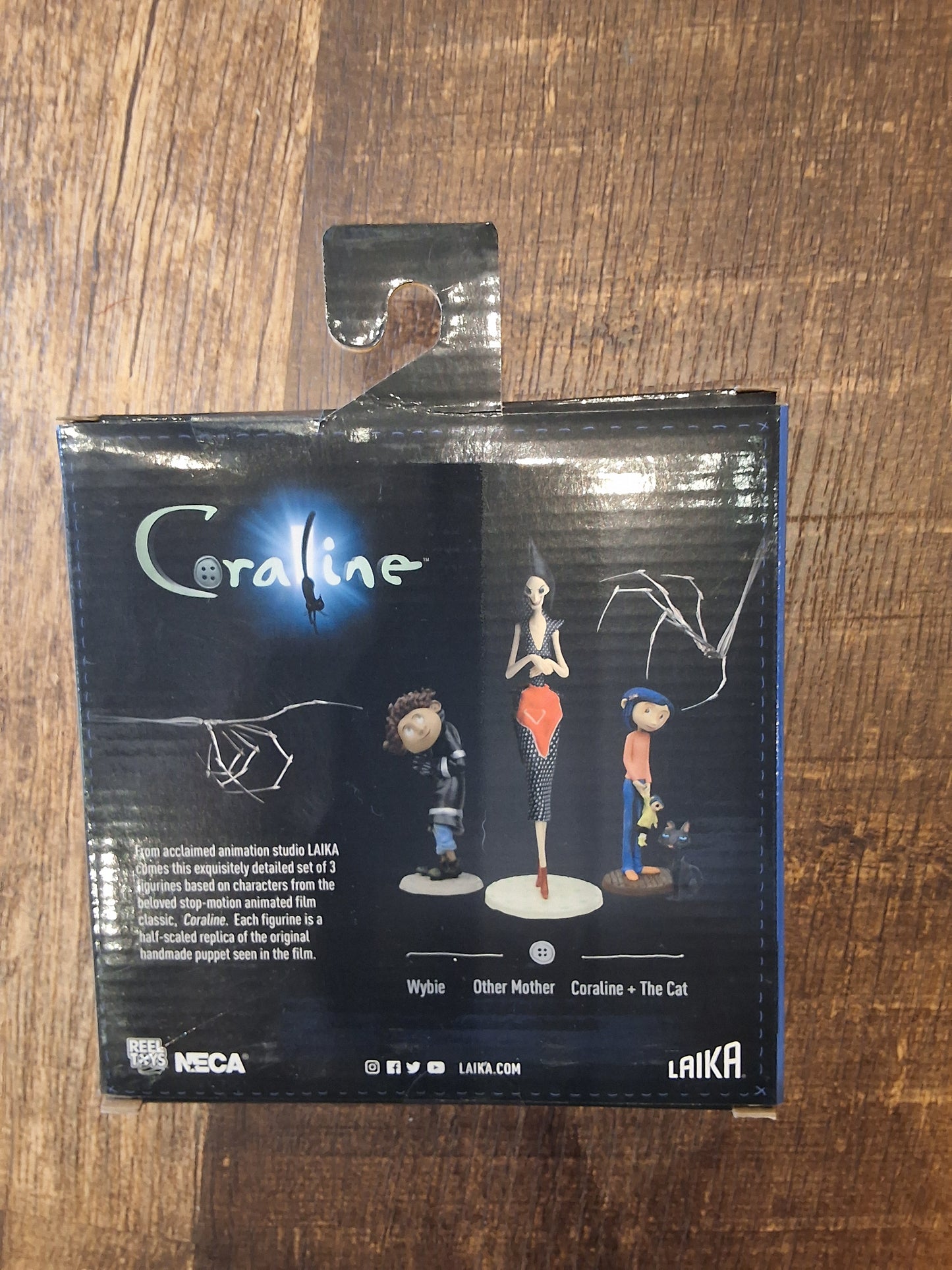 Coraline NECA 4 Pack Figurines Wybie Other Mother The Cat