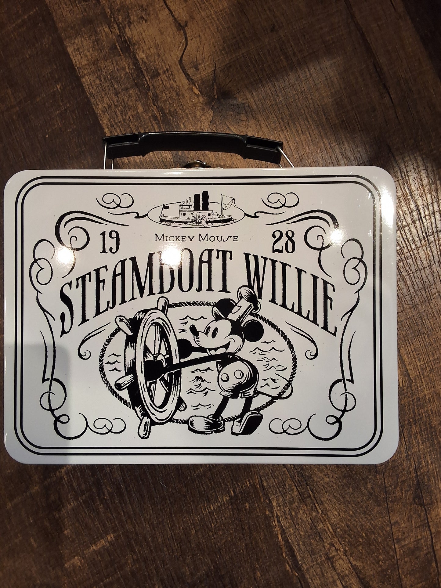 Disney Mickey Mouse Steamboat Willie Tin Tote