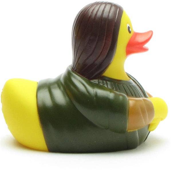 Mona Lisa rubber duck - rubber duck