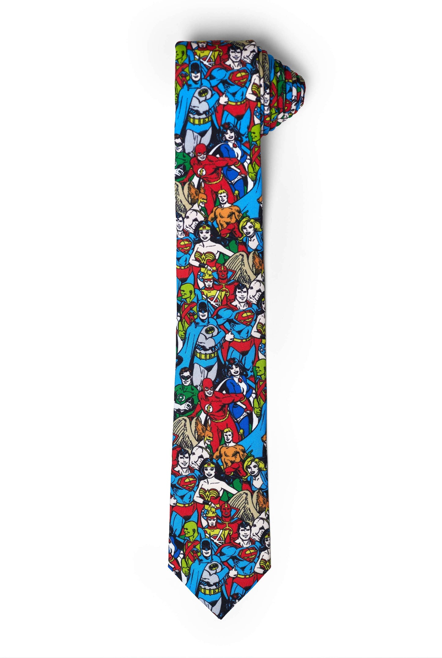 DC Comics™ Tie - Justice League: Miscellaneous / 100% Polyester / One Size