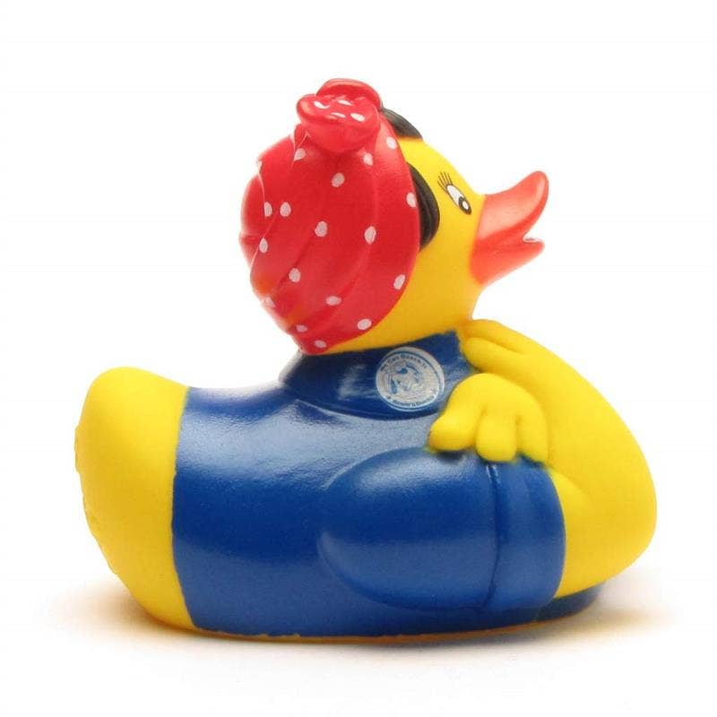 Rosie the Riveter Rubber Duck