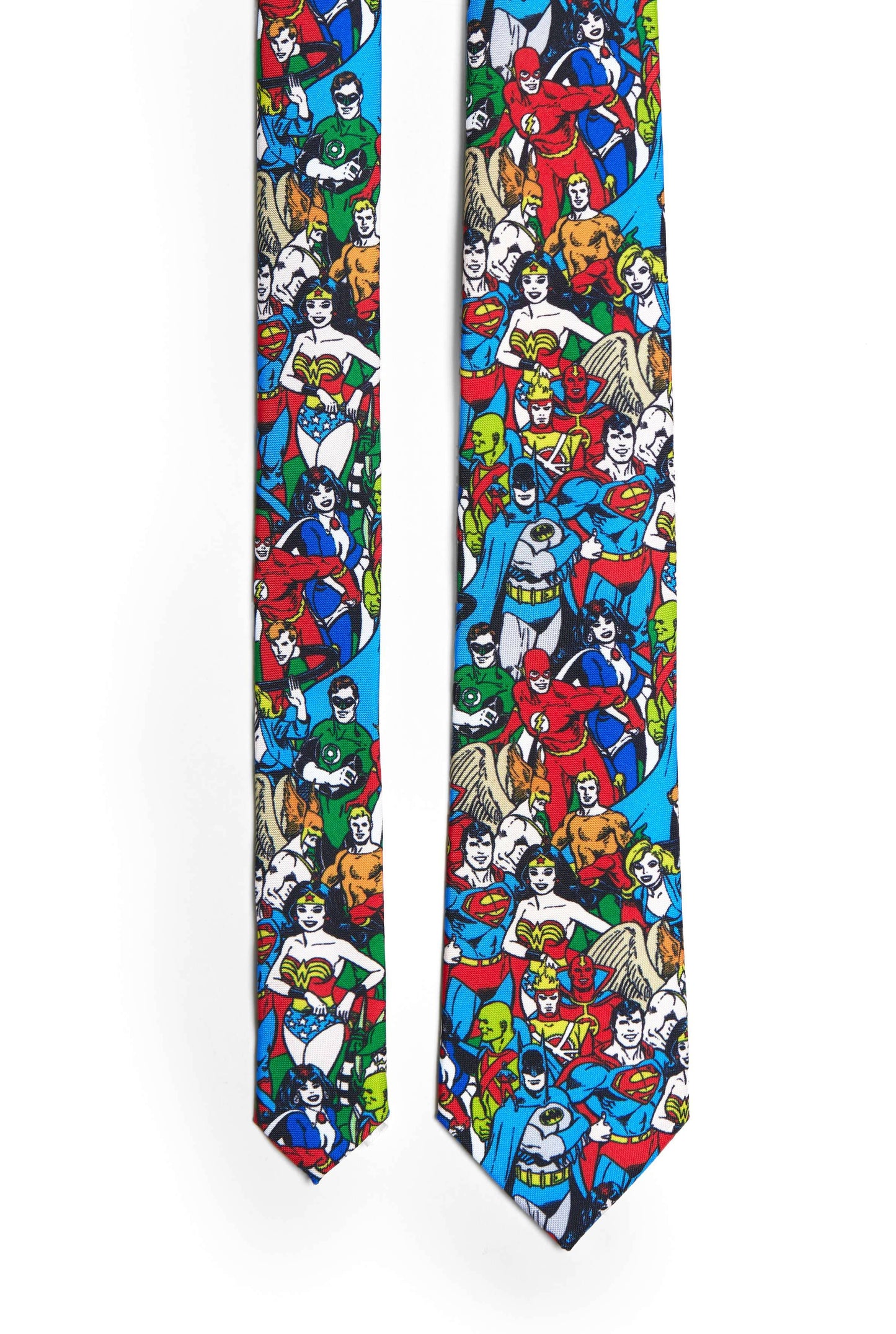 DC Comics™ Tie - Justice League: Miscellaneous / 100% Polyester / One Size