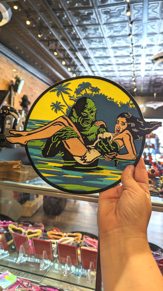 Creature from the Black Lagoon Large Iron on Patch