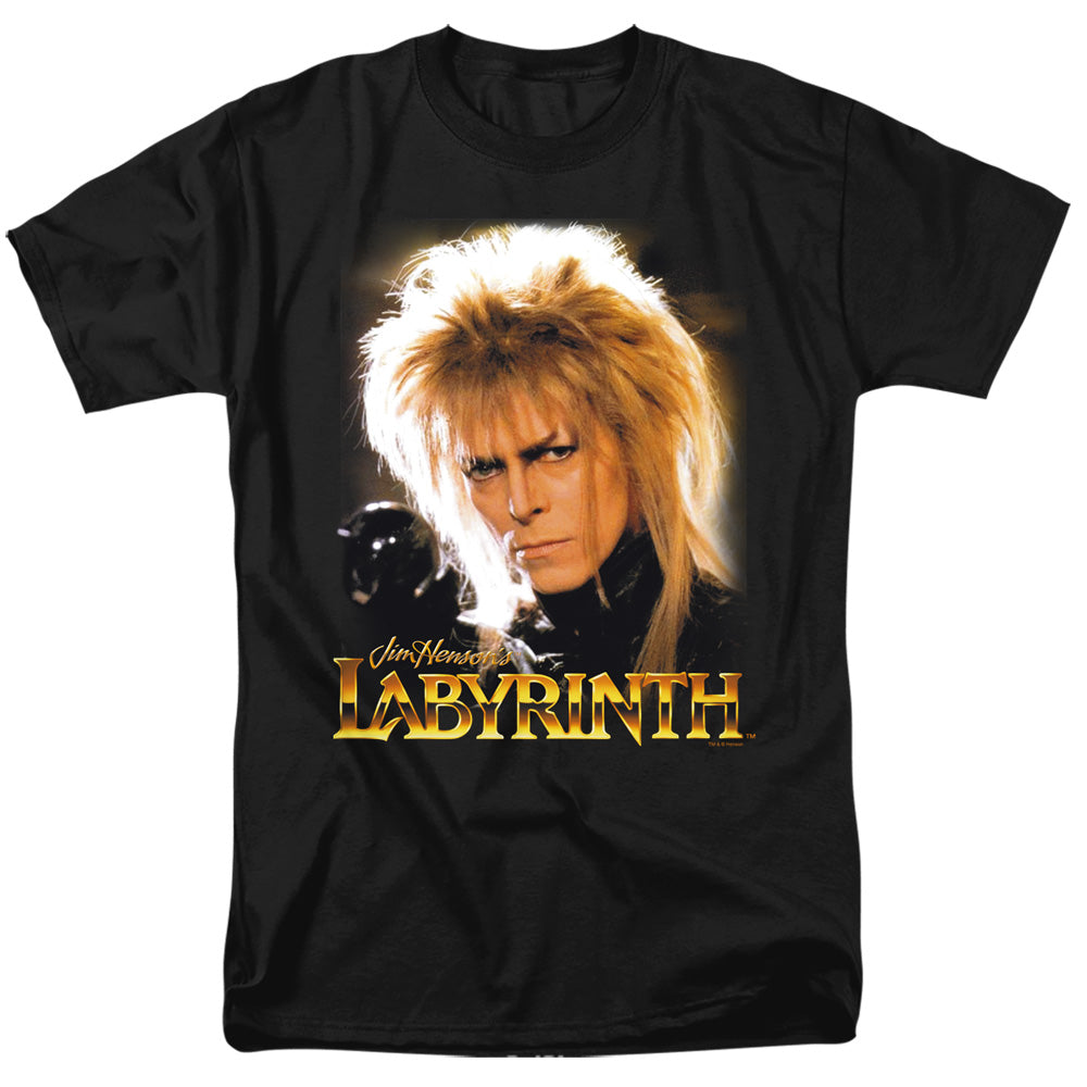 Labyrinth Jareth Regular Fit Black Short Sleeve Shirt