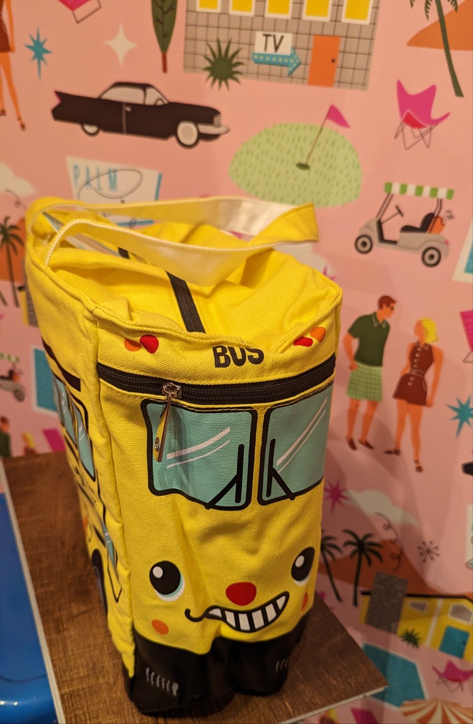 Large Yellow 🚌 Bus Tote Bag 🤓