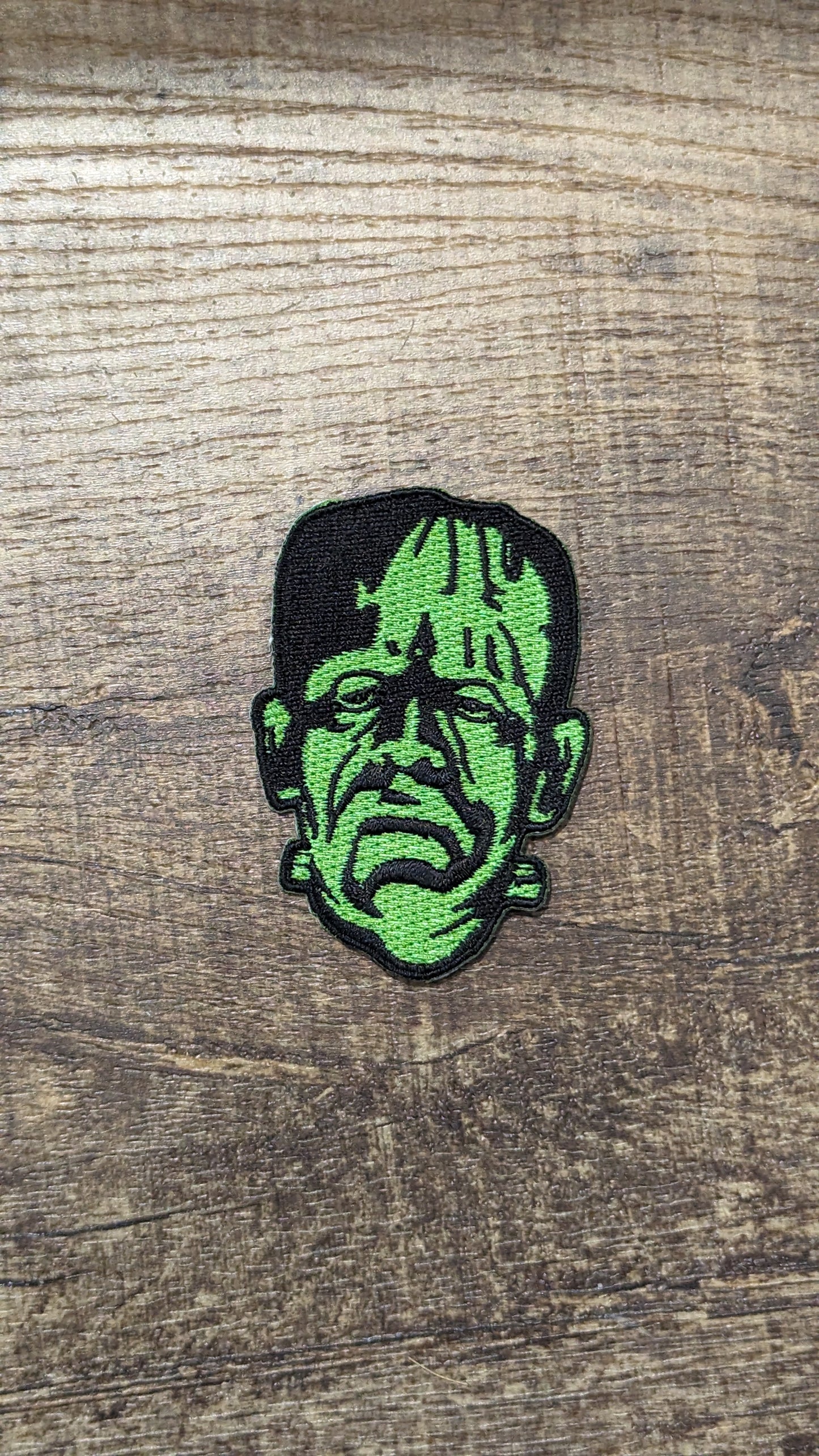 Frankenstein Head Iron on Patch