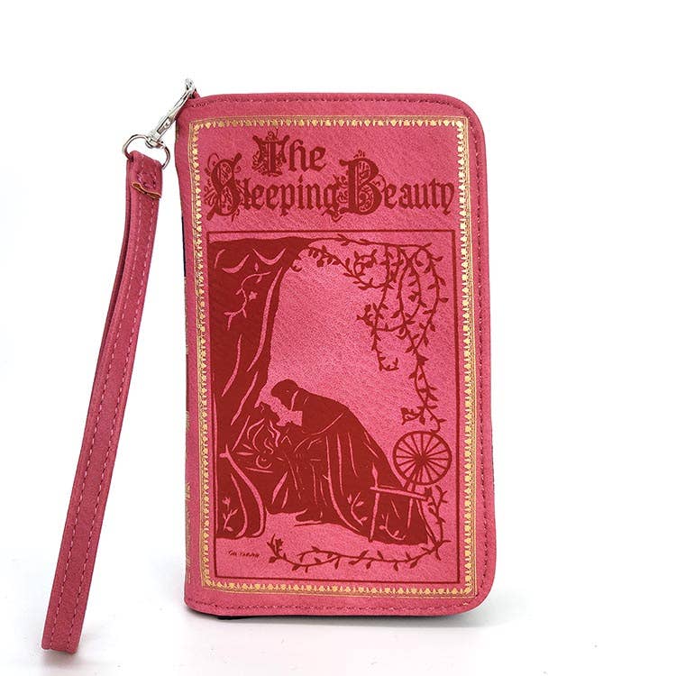 The Sleeping Beauty Book Wallet in Vinyl: Pink