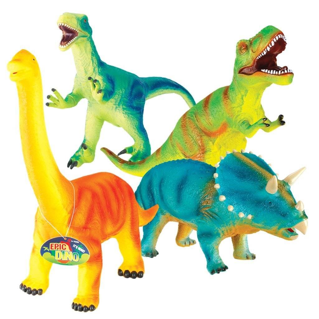 Epic Dinos Assorted Styles Large Scale 22 Inch Toy Dinosaurs