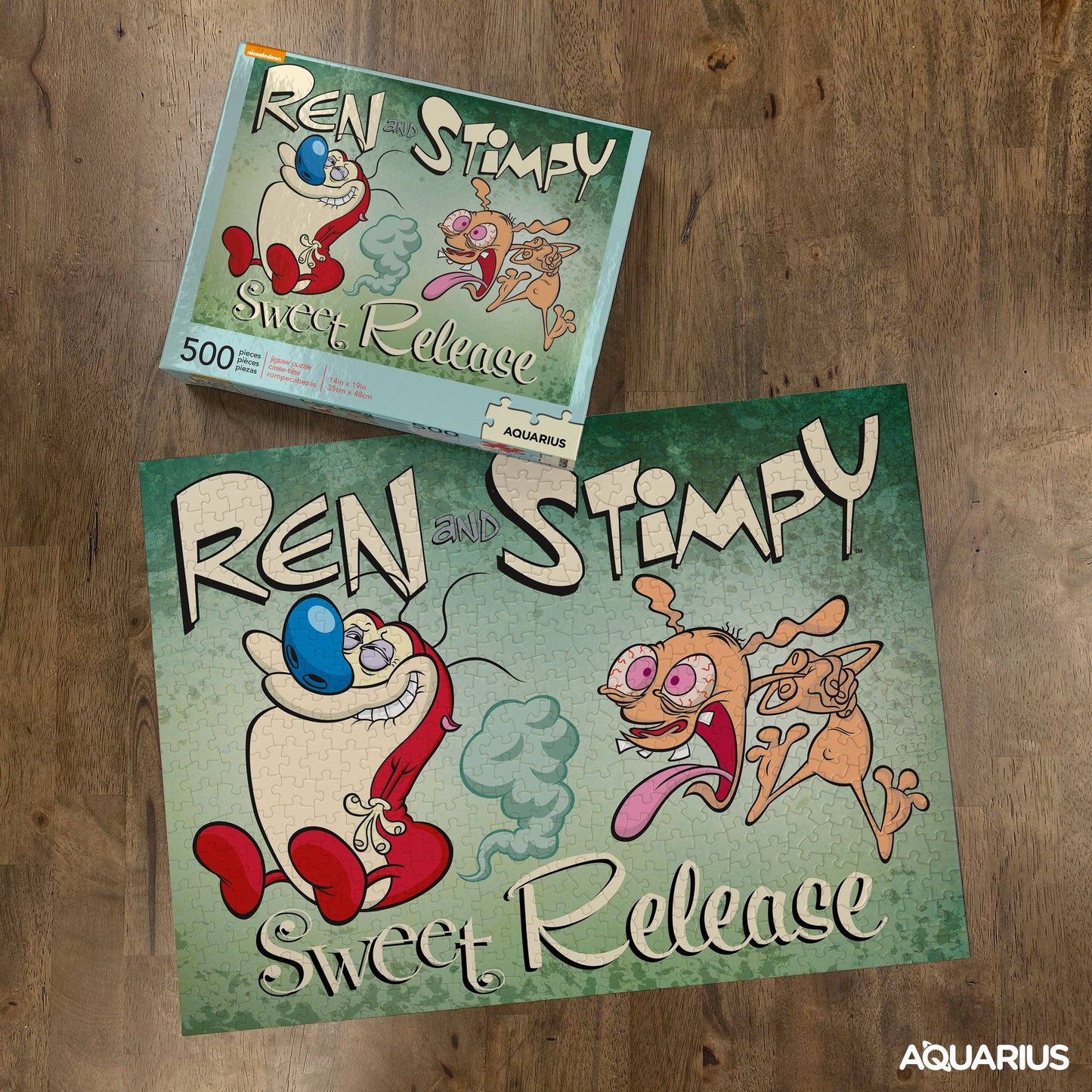 Ren & Stimpy 500 Piece Jigsaw Puzzle