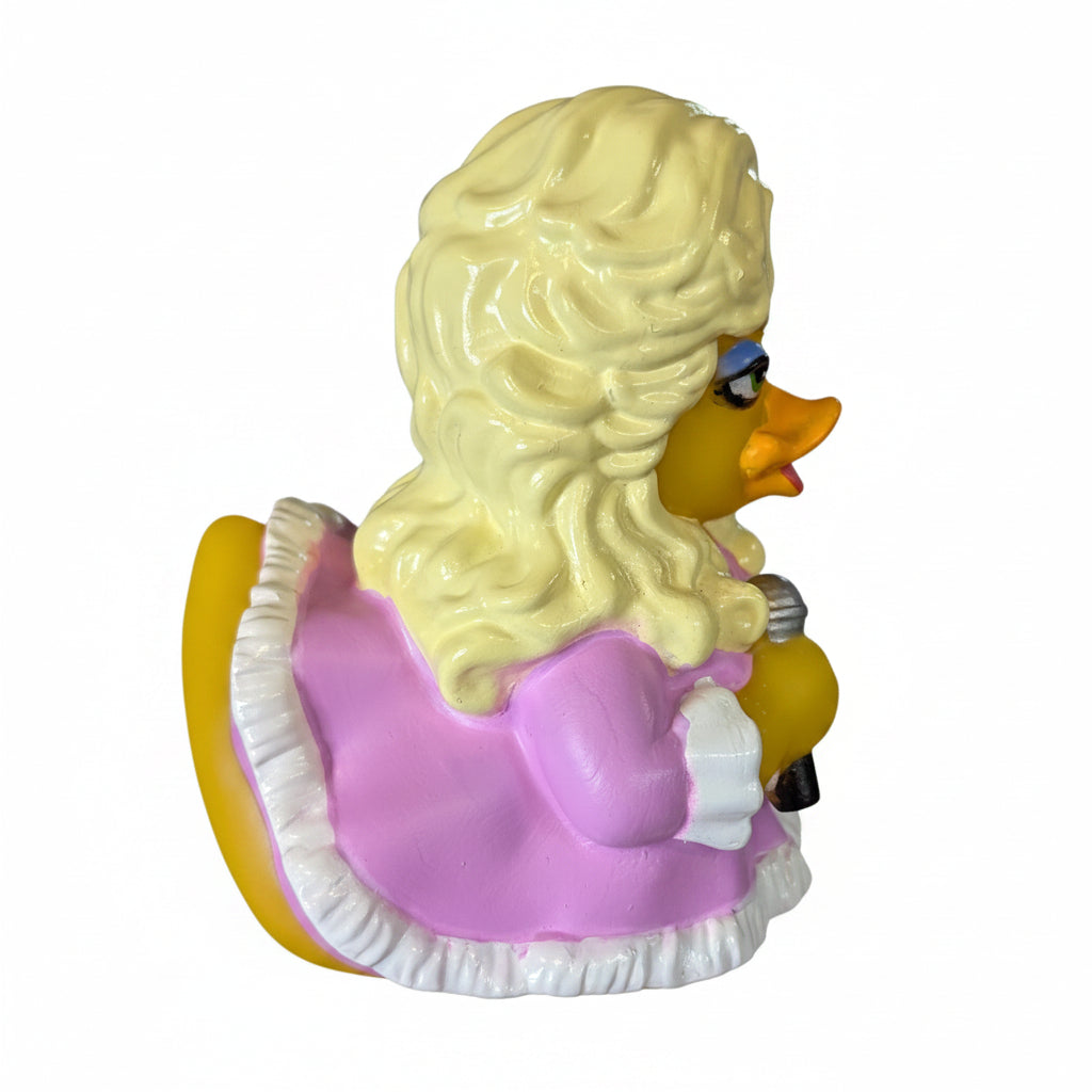 Pluckin' 9-5 Dolly Parton Parody Rubber Duck - Hidden Gems Novelty