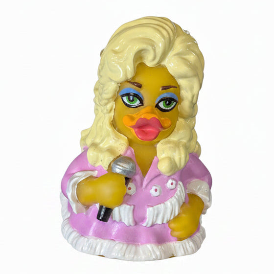 Pluckin' 9-5 Dolly Parton Parody Rubber Duck - Hidden Gems Novelty
