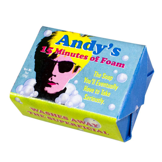 Andy's Fiftten Minutes of Foam Soap
