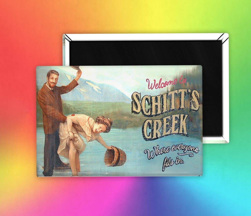 Welcome to Schitt's Creek Fridge Magnet Schitts Creek