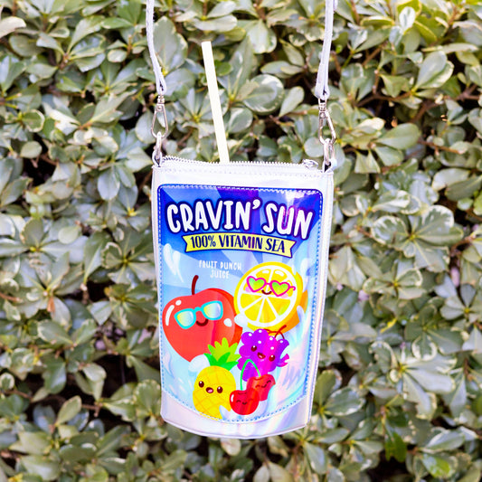 Cravin' Sun Fruit Juice Pouch Handbag 🌞