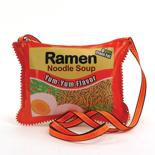 Ramen Noodle Novelty Crossbody Bag Purse