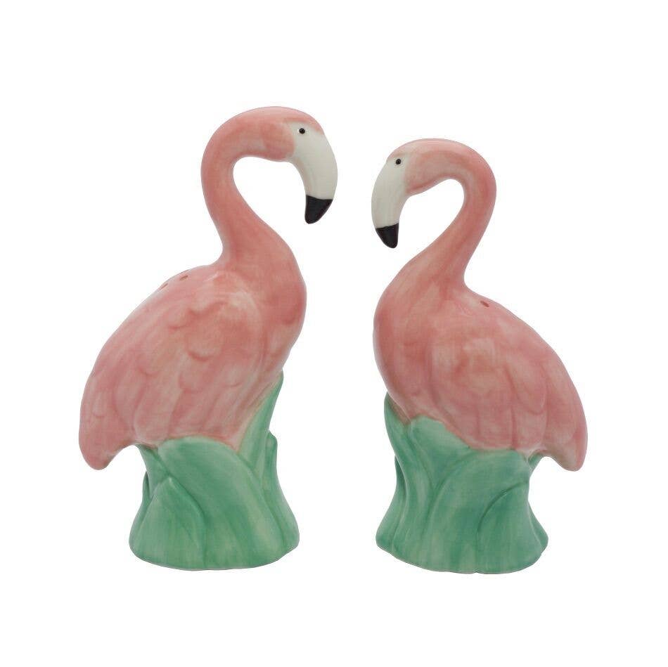 Flamingo Salt & Pepper Set - Hidden Gems Novelty