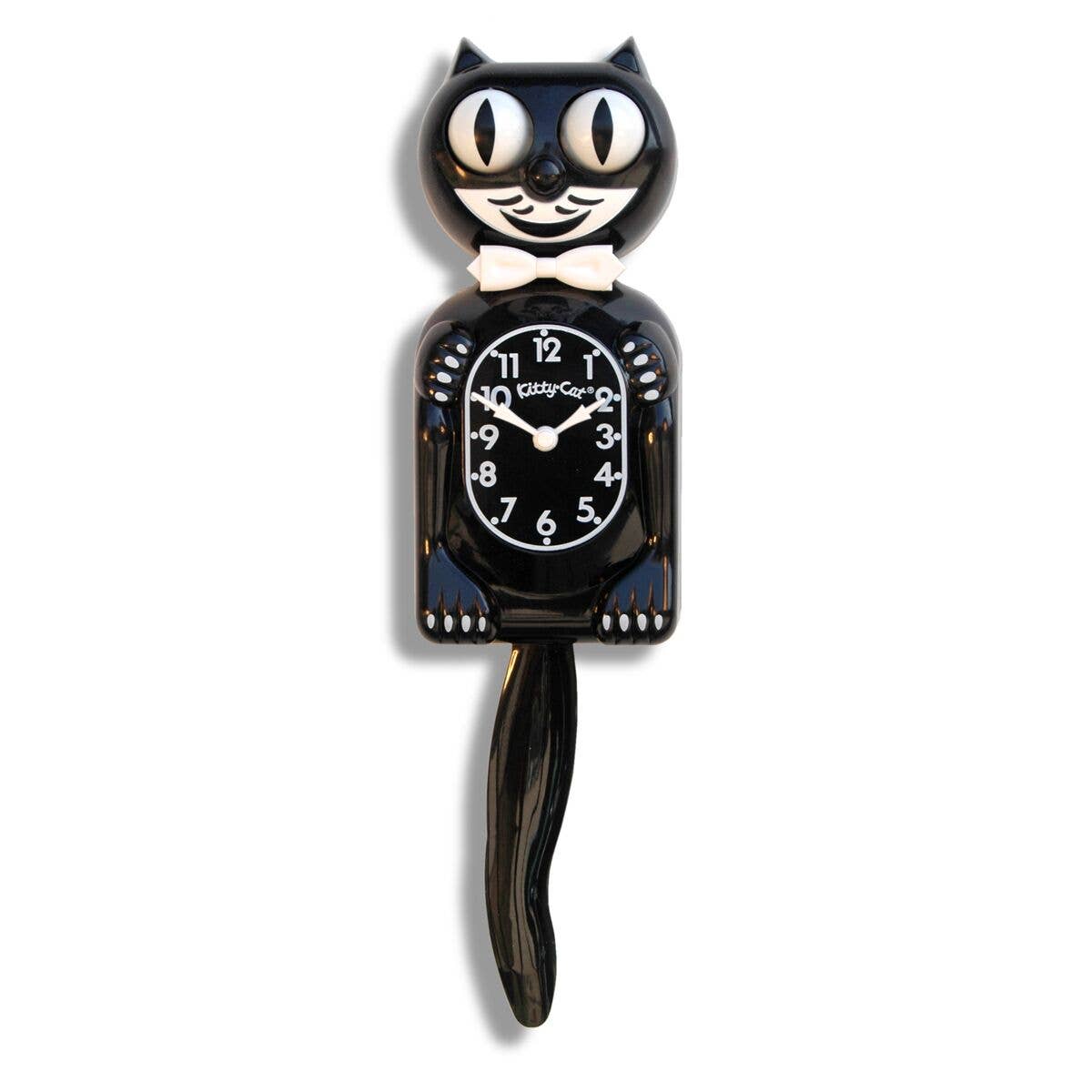 Black Kitty Cat Klock - Hidden Gems Novelty